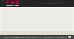 Desktop Screenshot of kleinkunstandmore.de
